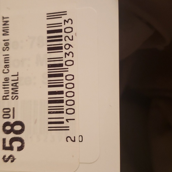 NWT - I Collection Sleepwear / Cami Set Sz Small - Picture 10 of 10